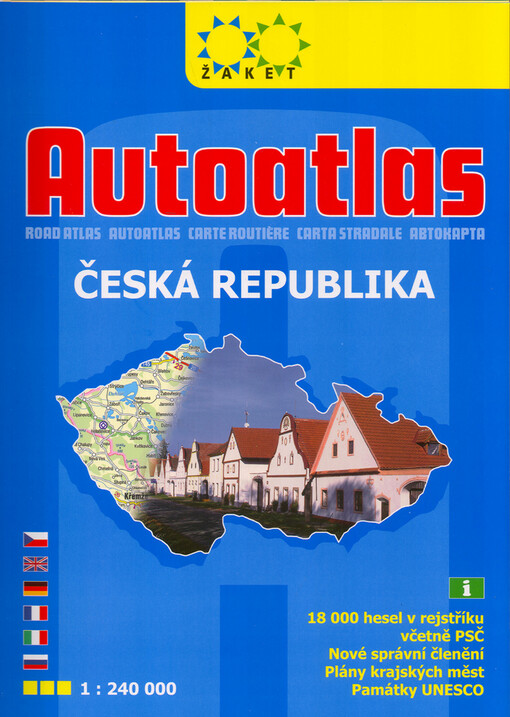 Autoatlas Česká republika 1:240 000