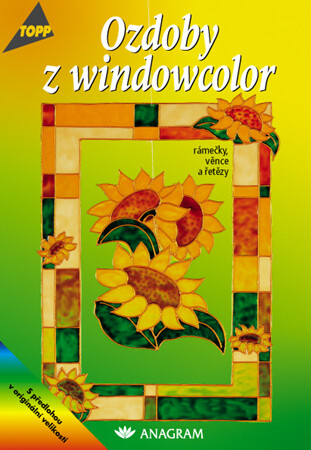 Ozdoby z windowcolor : rámečky, věnce a řetězy