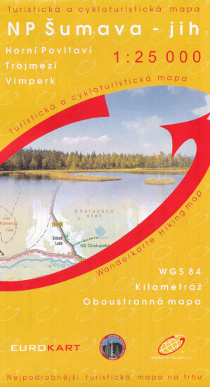 NP Šumava - jih Horní Povltaví, Trojmezí, Vimperk : turistická a cykloturistická mapa