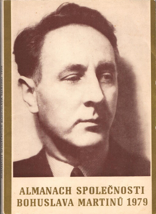 Almanach společnosti Bohuslava Martinů 1979