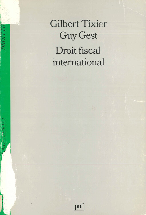 Droit fiscal international