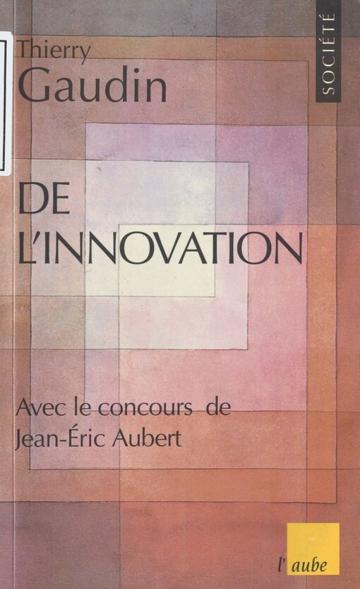 De l'innovation (Collection Monde en cours) (French Edition)