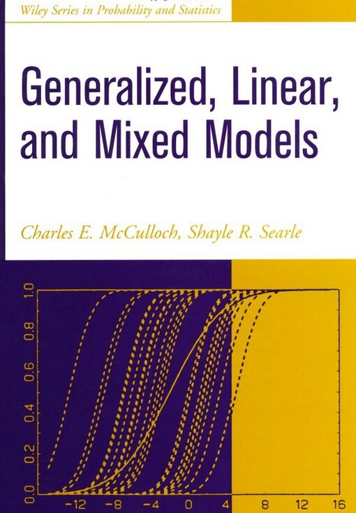 Generalized, linear, and mixed models