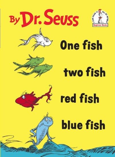 One fish, two fish, red fish, blue fish