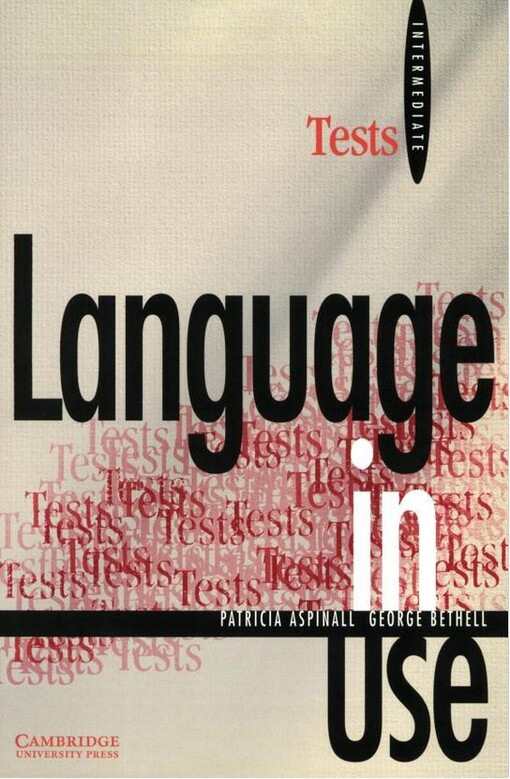 Language in use : tests. Intermediate