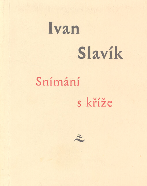 Snímání s kříže