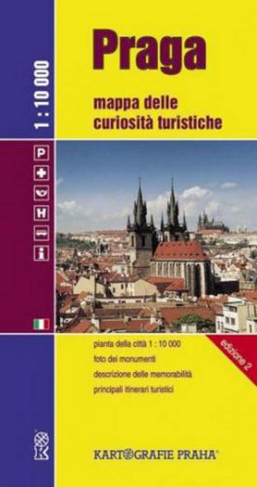 Praga mappa delle curiosità turistiche