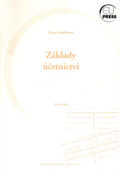 Základy účetnictví