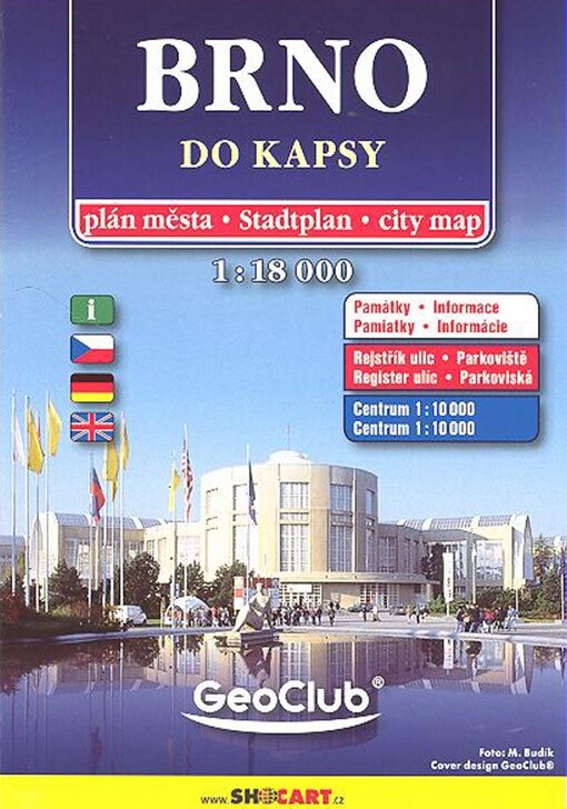 Brno do kapsy plán města 1:18 000 : informace, rejstřík ulic, centrum