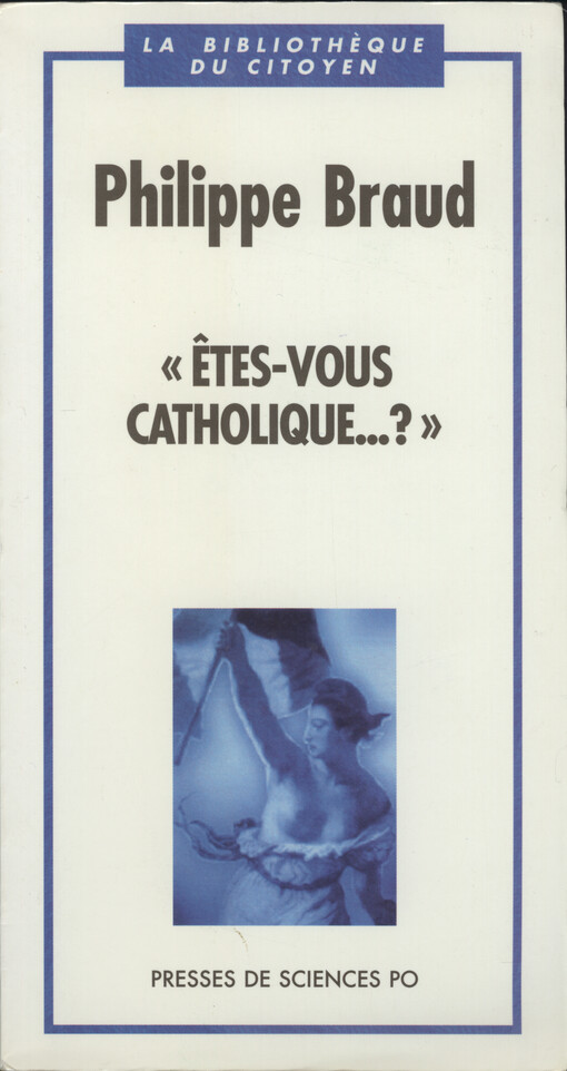 Êtes-vous catholique--?
