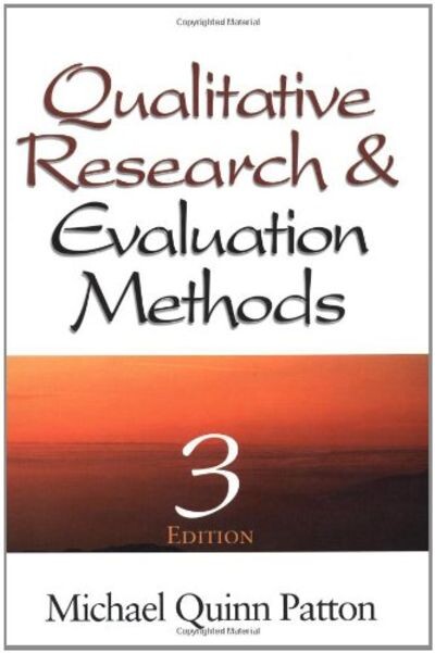Qualitative research & evaluation methods