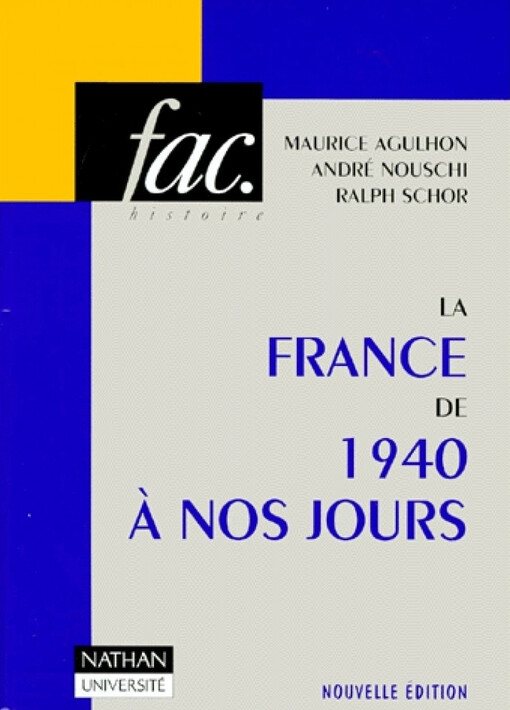 La France de 1940 a nos jours