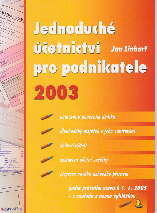 Jednoduché účetnictví pro podnikatele 2003