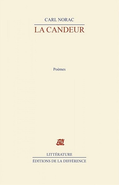 La candeur: Poemes (Litterature) (French Edition)