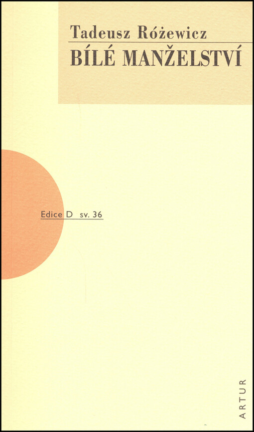 Bílé manželství =: Mariage blanc