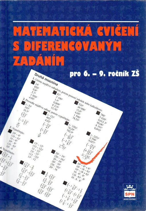 Matematická cvičení s diferencovaným zadáním: pro 6.-9. ročník základní školy