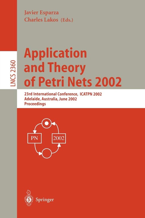 Applications and Theory of Petri Nets 2002