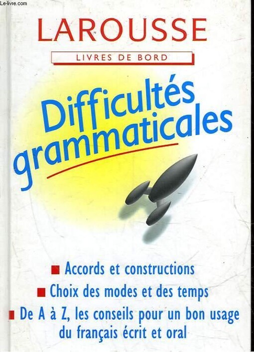 Difficultes Grammaticales (French Edition)