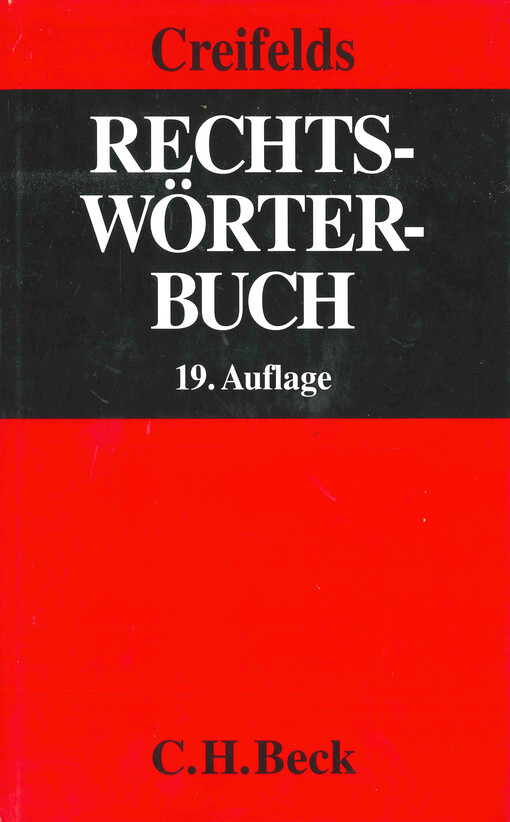 Rechtswörterbuch