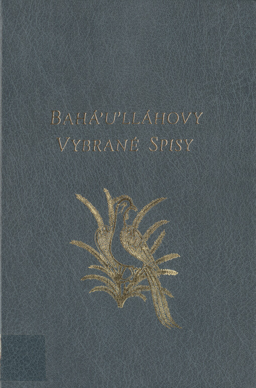 Bahá'u'lláhovy Vybrané spisy