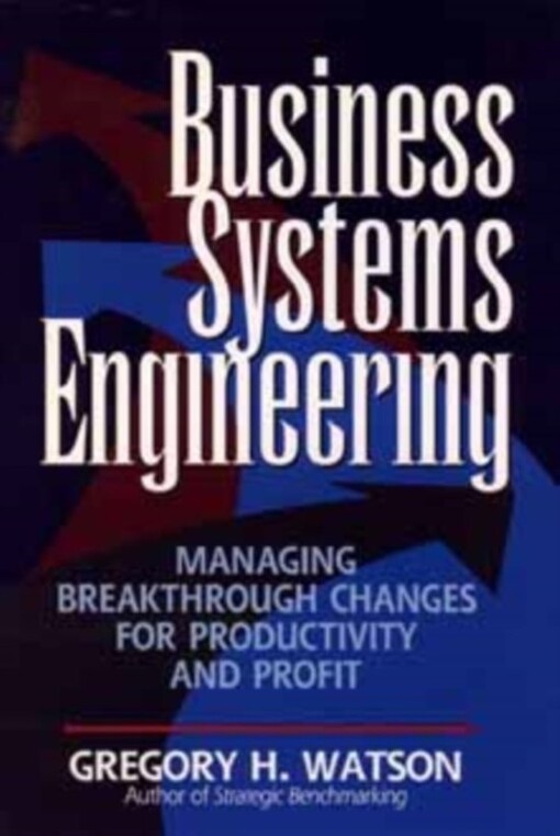 Business Systems Engineering: Managing Breakthrough Changes for Productivity and Profit