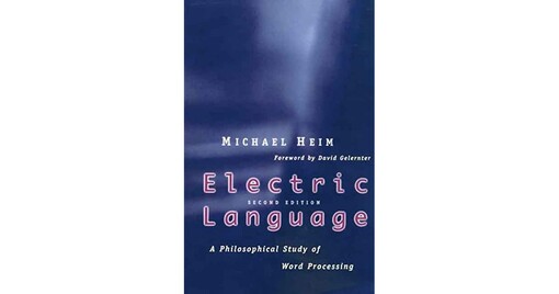 Electric language : a philosophical study of word processing