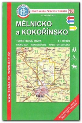 Mělnicko a Kokořínsko turistická mapa 1:50 000