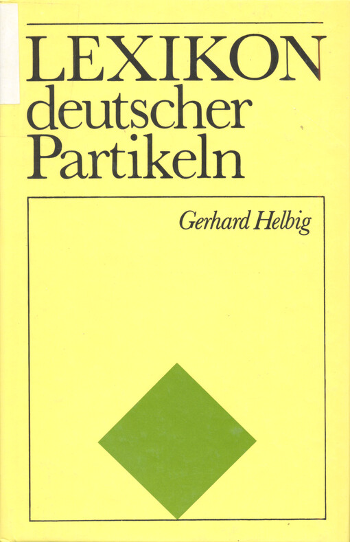 Lexikon deutscher Partikeln