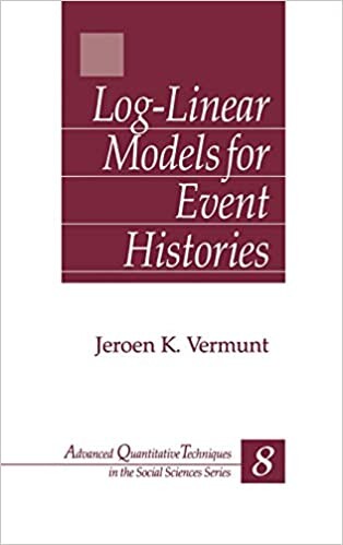 Log-linear models for event histories