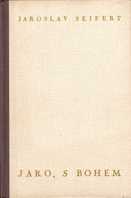 Jaro, s Bohem :básně, verše a říkánky