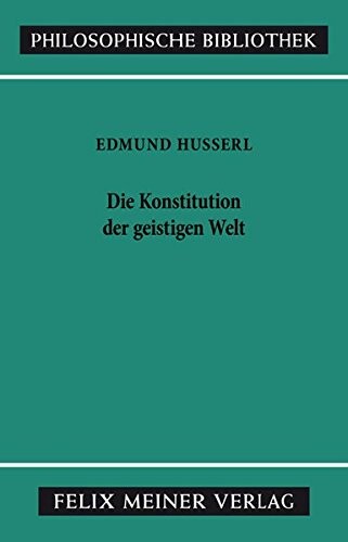 Die Konstitution der geistigen Welt