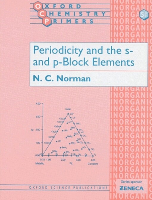 Periodicity and the s- and p-Block Elements (Oxford Chemistry Primers)