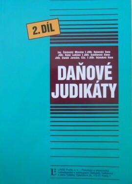 Daňové judikáty, Svazek 2