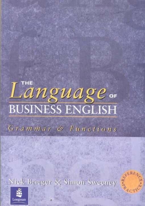 The language of business English : grammar & functions