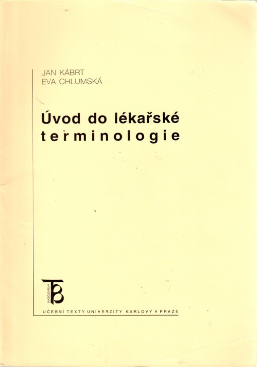 Úvod do lékařské terminologie