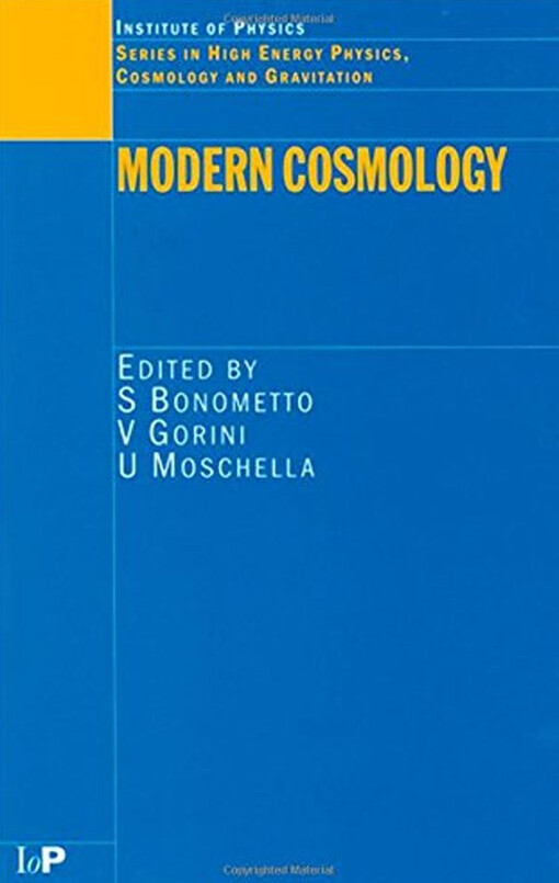 Modern Cosmology (Series in High Energy Physics, Cosmology and Gravitation)