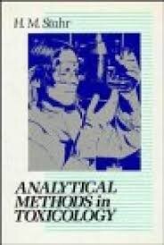 Analytical methods in toxicology