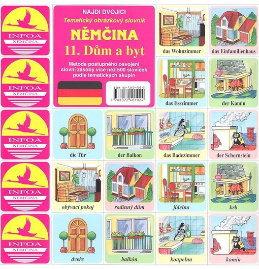 Němčina tematický obrázkový slovník, Díl 11
