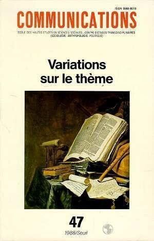 Variations sur le thème