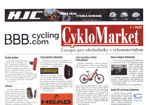 Cyklomarket : časopis pro obchodníky s velomateriálem