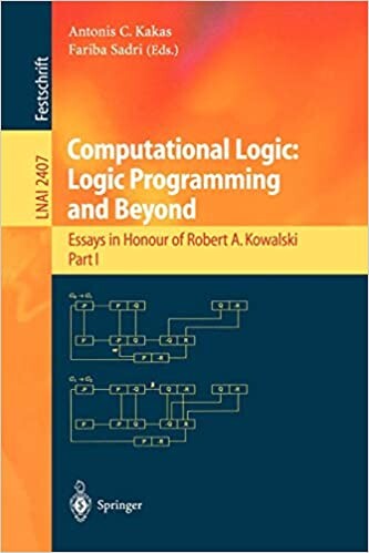 Computational logic : logic programming and beyond : essays in honour of Robert A. Kowalski. Part I