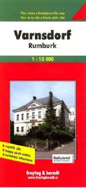 Varnsdorf Rumburk : plán města