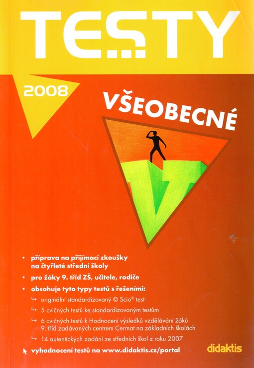 Testy všeobecné 2008 -- příprava na přijímací zkoušky na SŠ pro 9. třídu