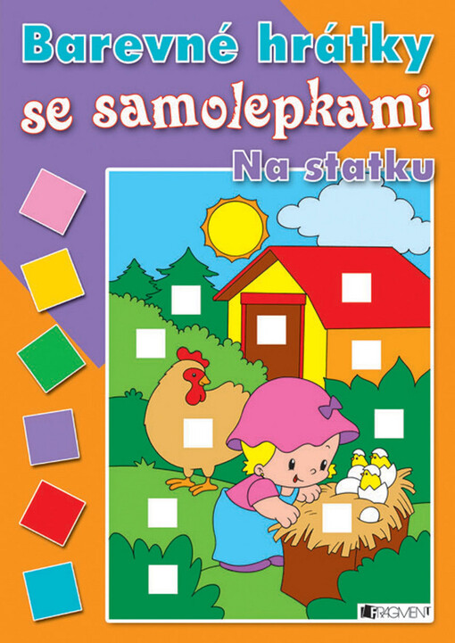 Barevné hrátky se samolepkami. Na statku