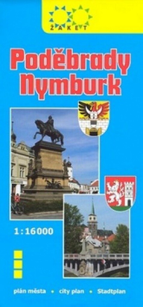 Poděbrady Nymburk : plán města 1:16 000
