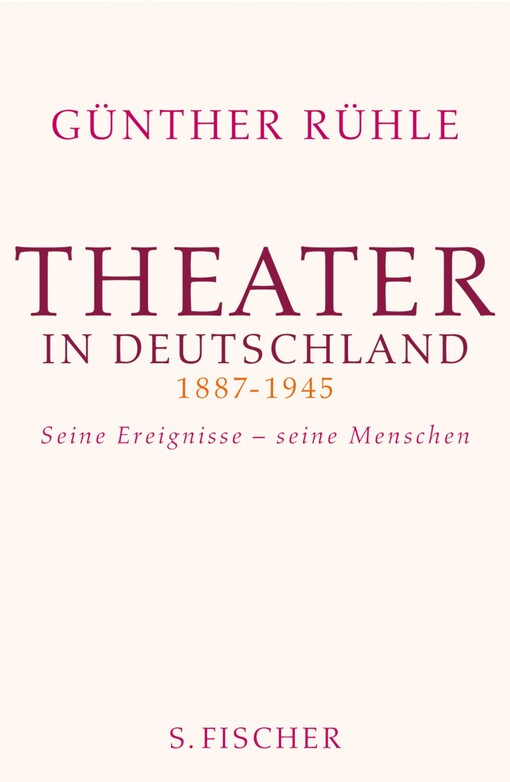 Theater in Deutschland 1887-1945