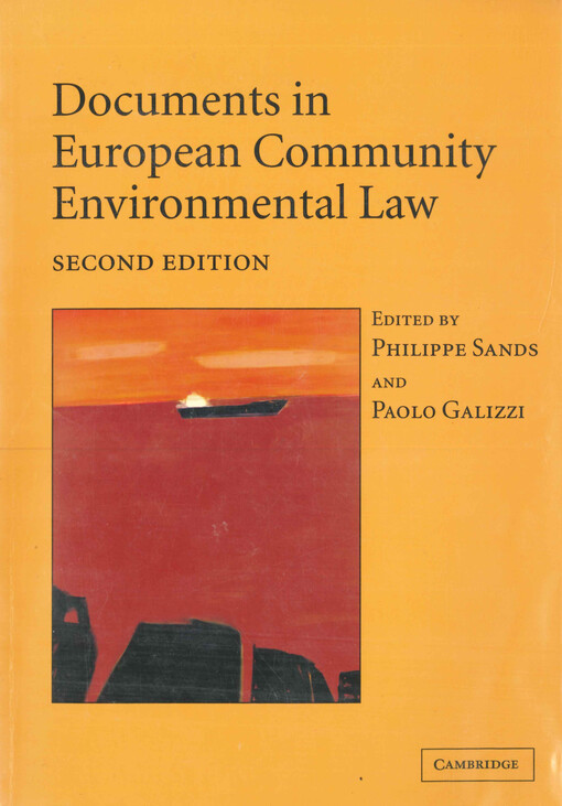 Documents in European Community environmental law