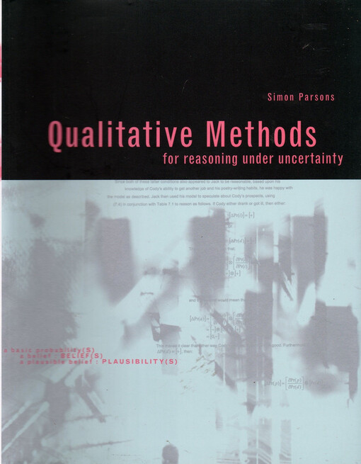 Qualitative Methods for Reasoning under Uncertainty