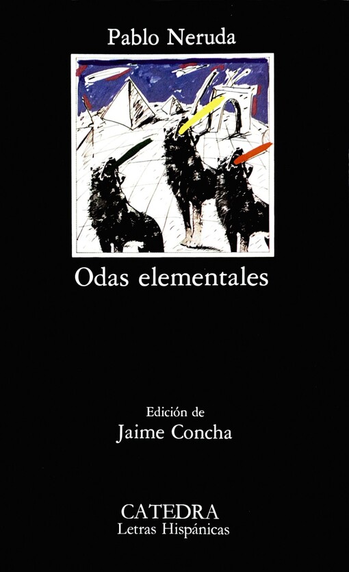 Odas elementales (COLECCION LETRAS HISPANICAS) (Spanish Edition)
