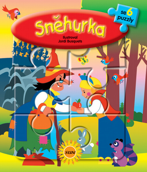 Sněhurka : 6x puzzle